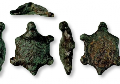 rzymska ozdoba w ksztalcie zolwia